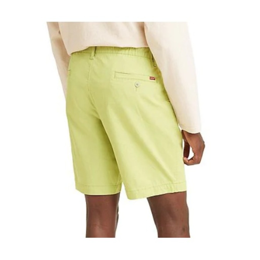 Levi's XX Chino EZ Shorts Mens XXL Green New Stretch Elastic Waist